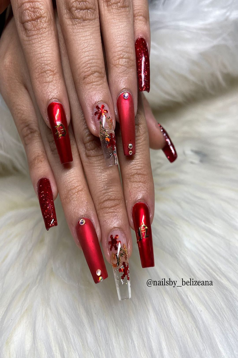 Pin on Christmas Nail Art