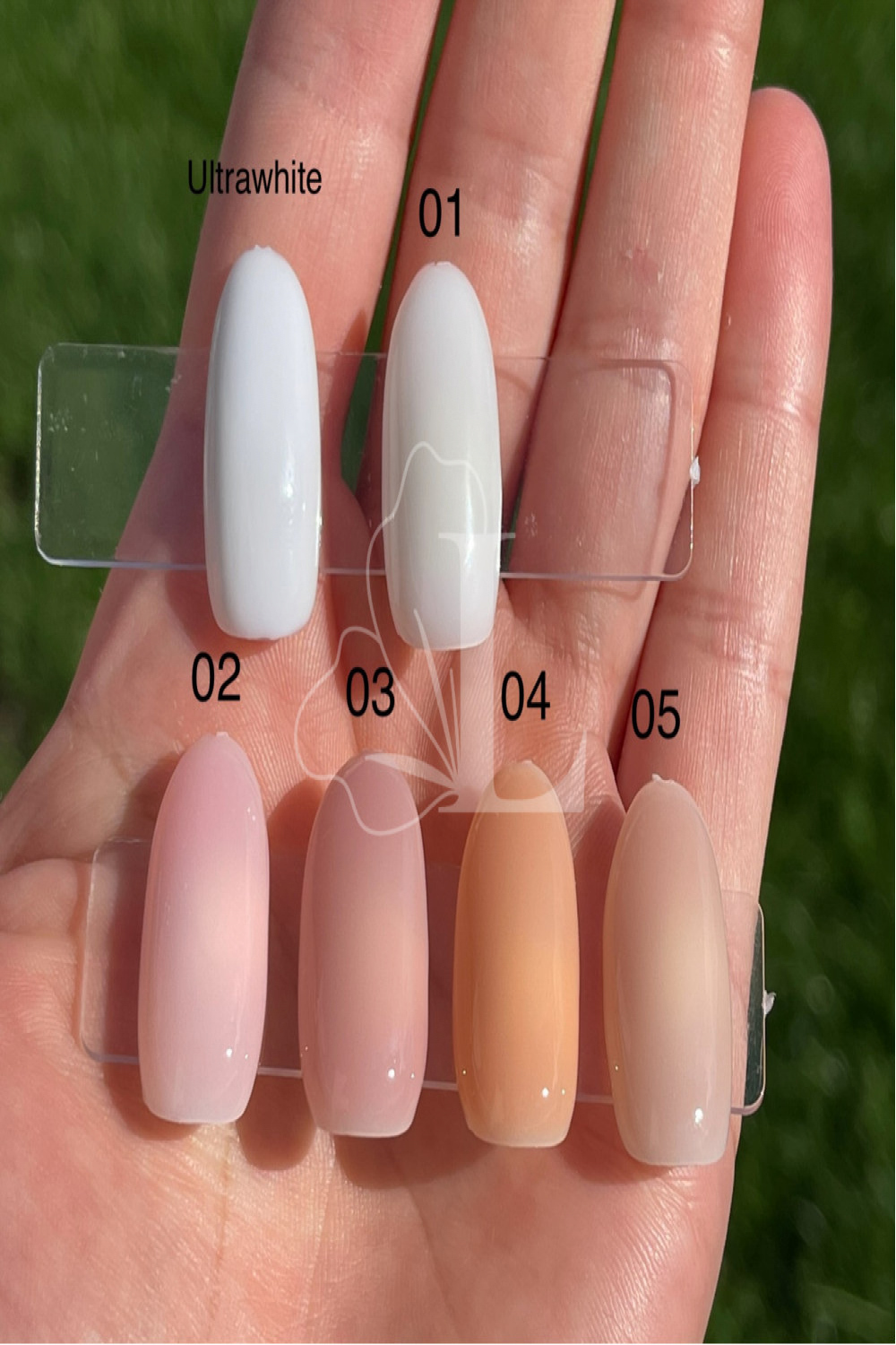 Premium French Gel- (Perfect Nude) Luxus Nails  g.