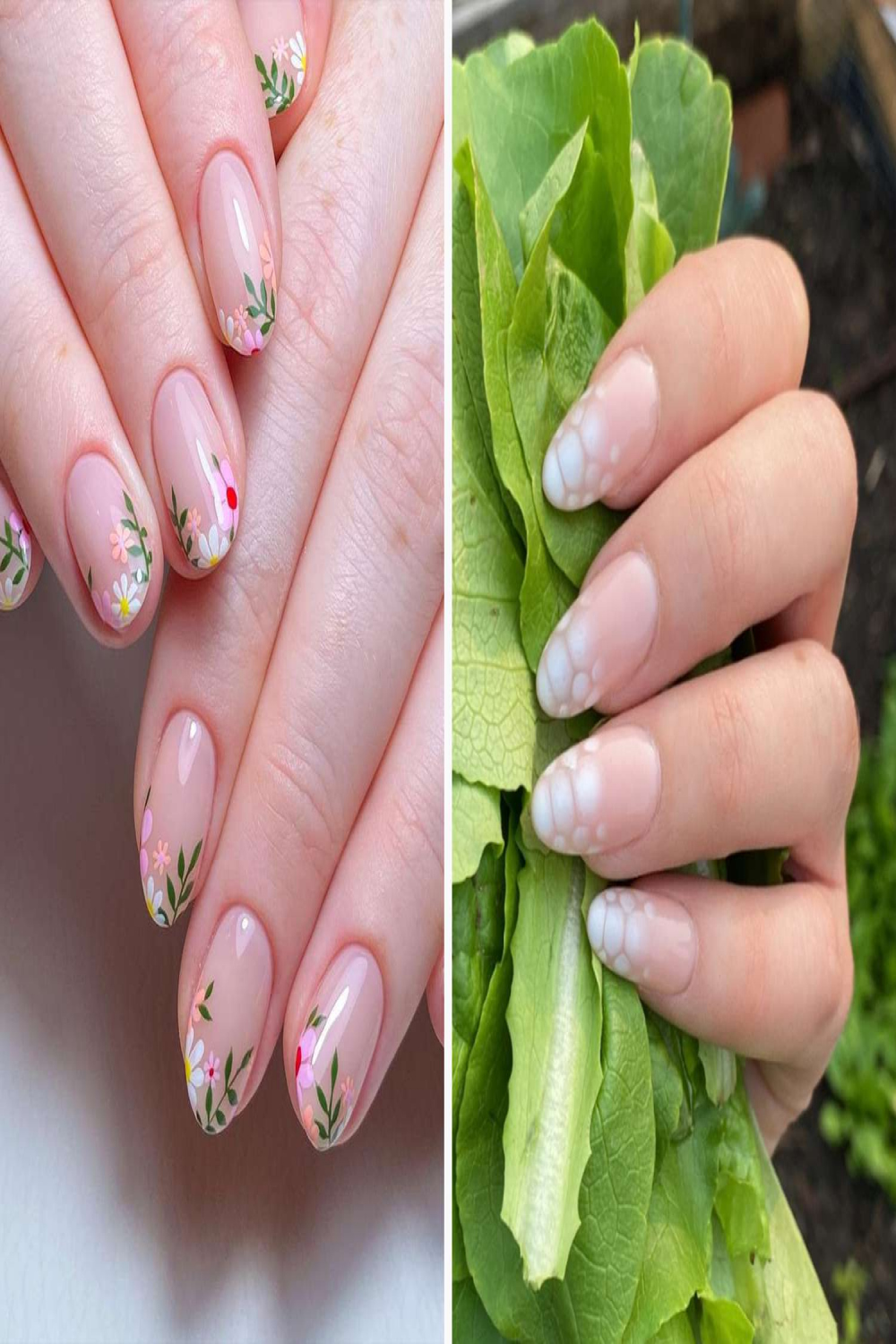 Pretty Natural Nail Designs