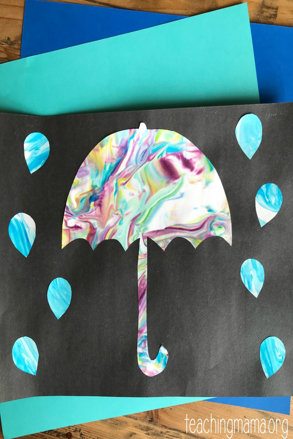 Rainy Day Umbrella Craft