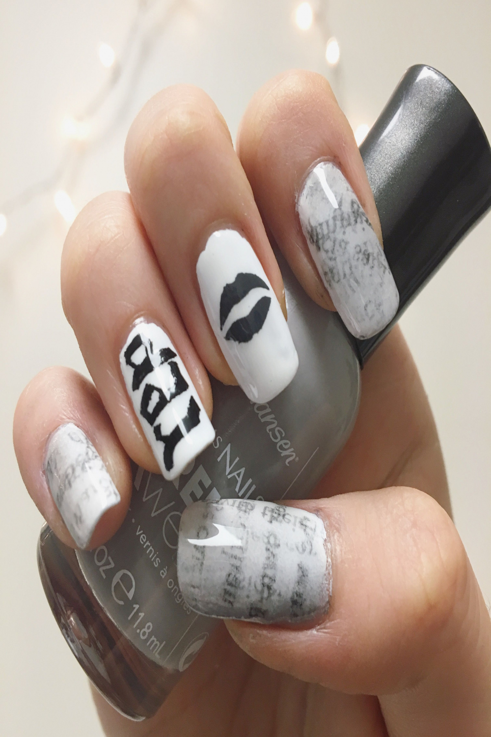 Reputation (Taylor Swift) nails!  Taylor swift nails, Nails