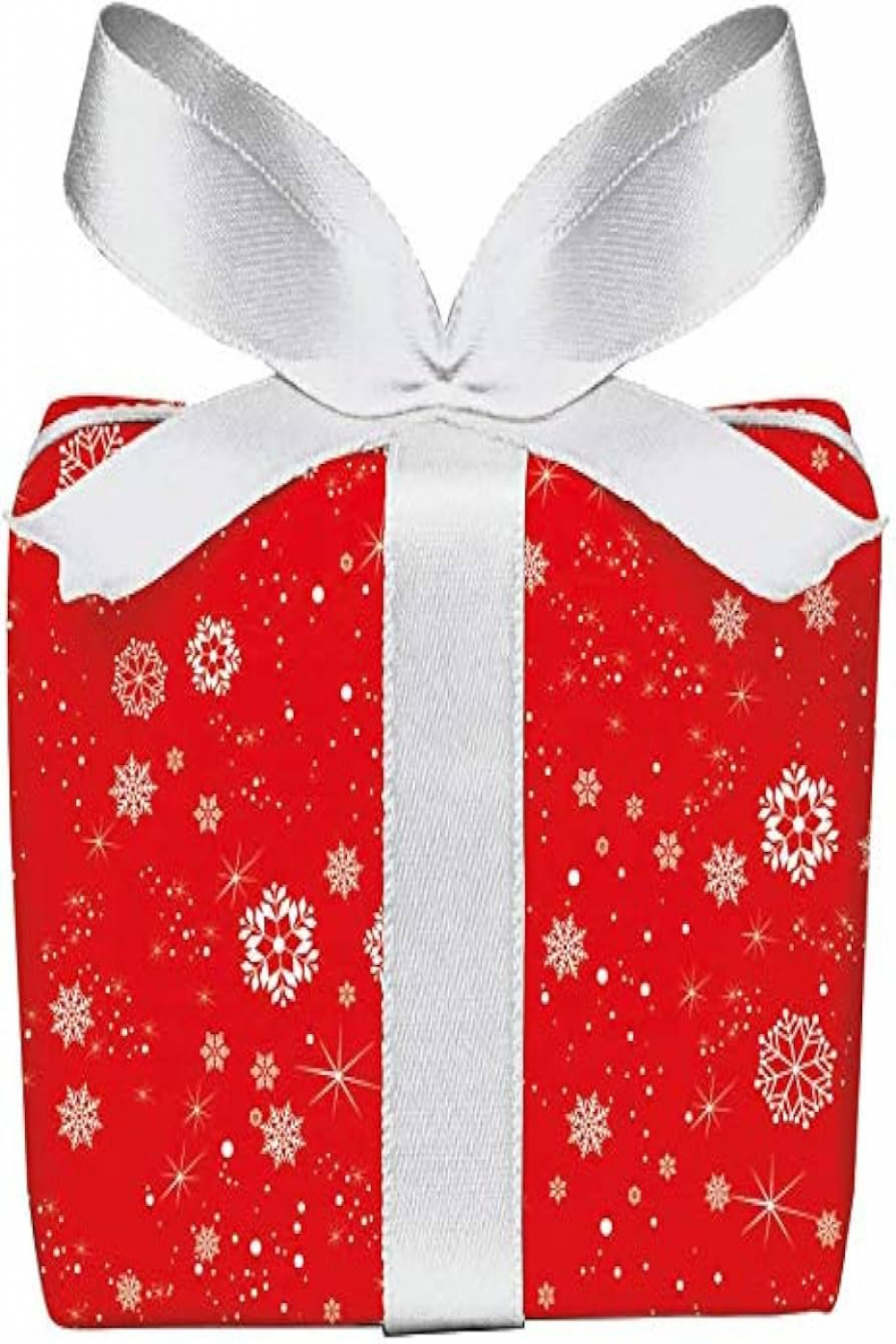 Set of  Christmas Gift Wrap Sheets Red Snowflake Christmas & Advent  Christmas Paper Christmas Gifts, Etc