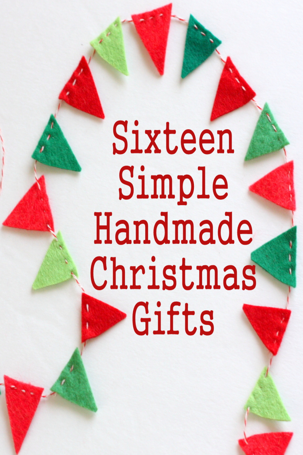 Simple Handmade Christmas Gift tutorials - Diary of a Quilter