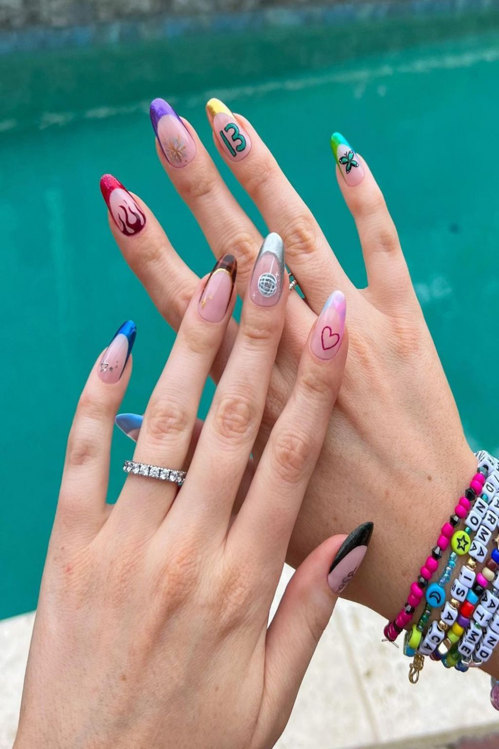 Taylor Swift Nails:  Album Inspired Looks For The Different Eras