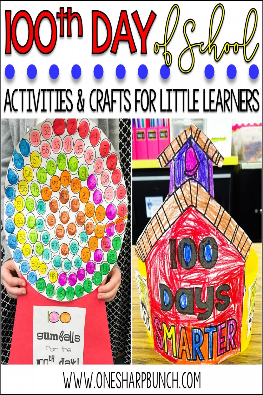 th Day of School Activities, Crafts & FREEBIES