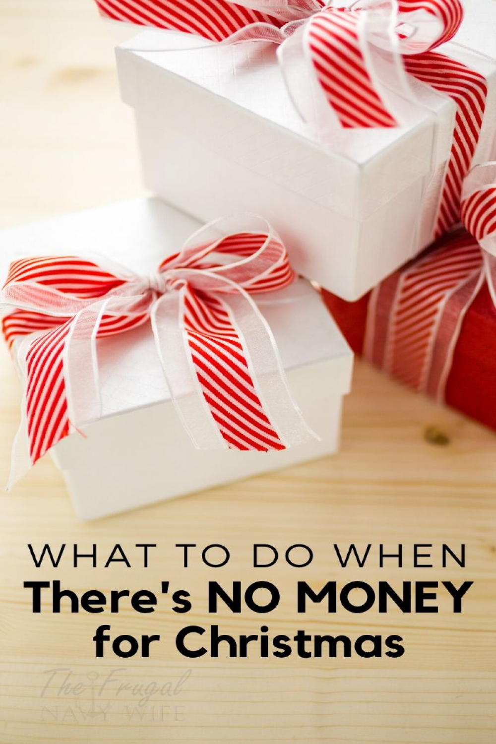 Things to Do When There is No Money for Christmas Gifts - The