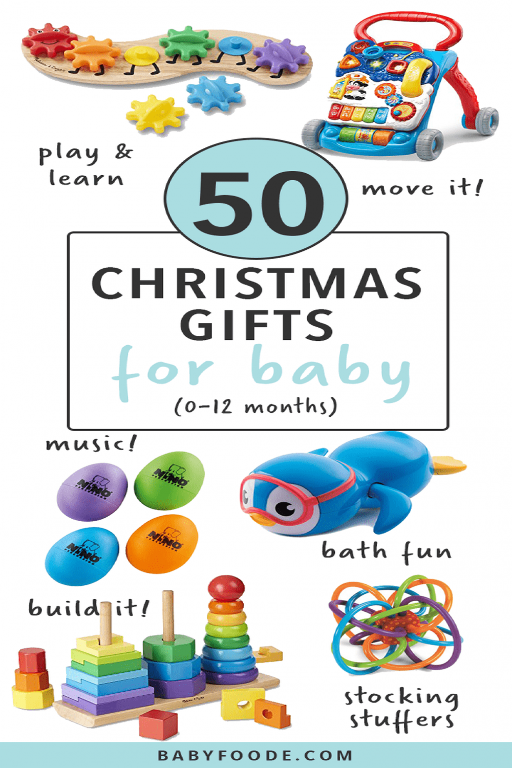 Top Christmas Gifts for Baby (- months) - Baby Foode