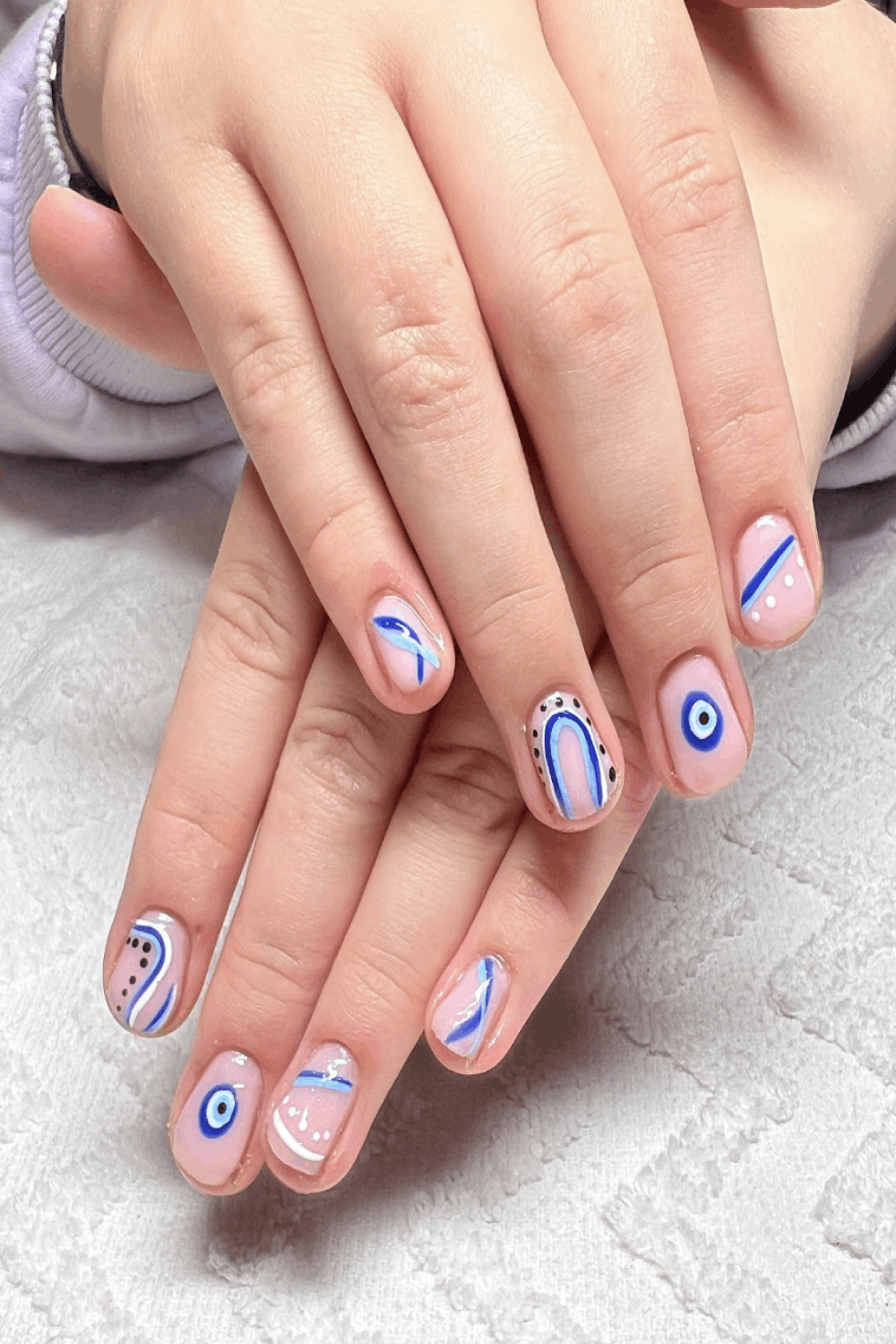 Trending Evil Eye Nail Art Designs for Good Luck  MyGlamm