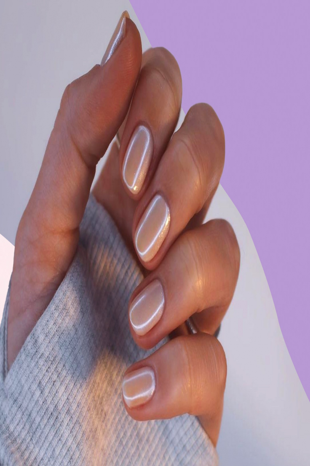 Vanilla Chrome Nails sind der hübscheste Frühlings-Maniküre-Trend