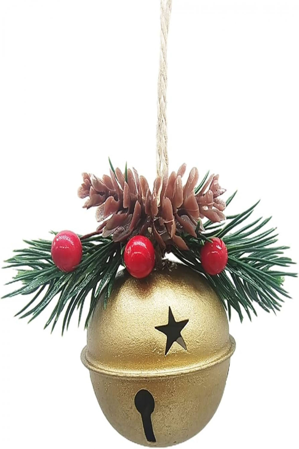 Vintage Christmas Bells Baum hängende Ornament Metall Jingle Glocken für  Weihnachtsdekorationen Urlaub Bell Jingle Bells Baumglocken im Freien