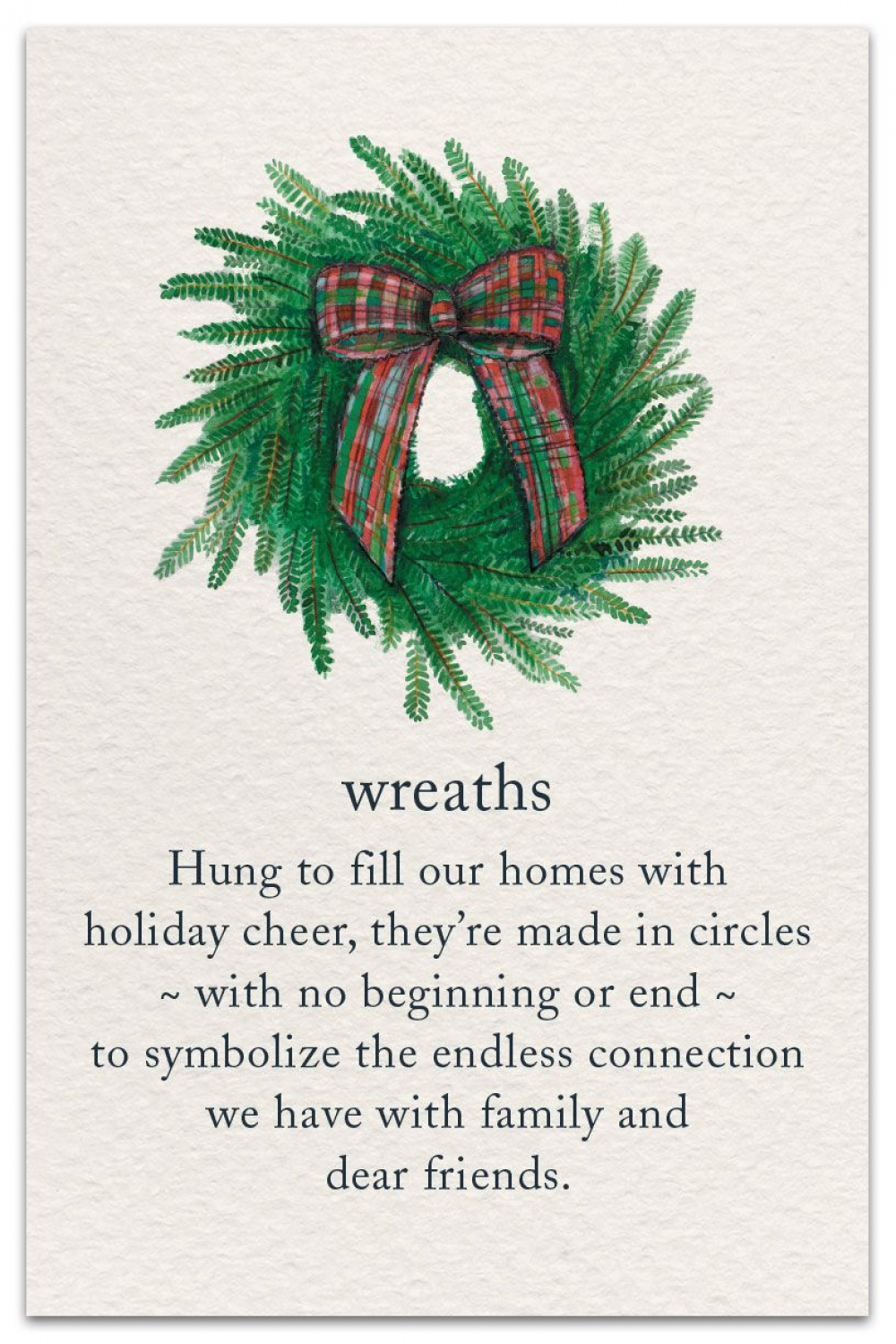 Wreaths  Christmas Card  cardthartic