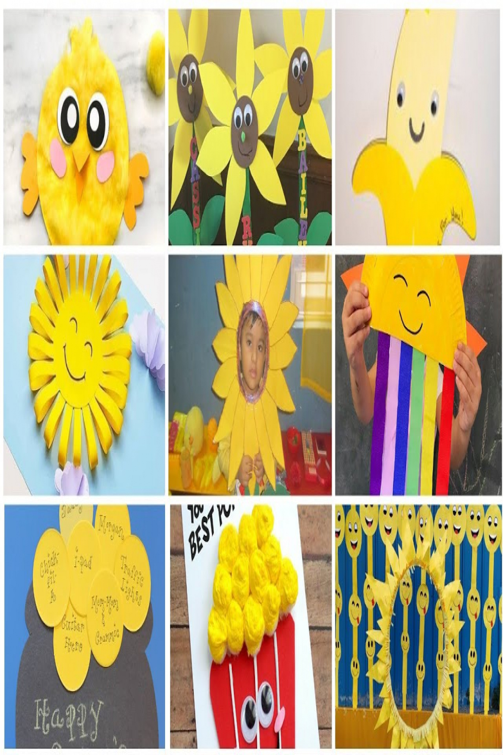 YELLOW DAY celebration at school l Yellow day school decorationyellow day  activity ideas for kids