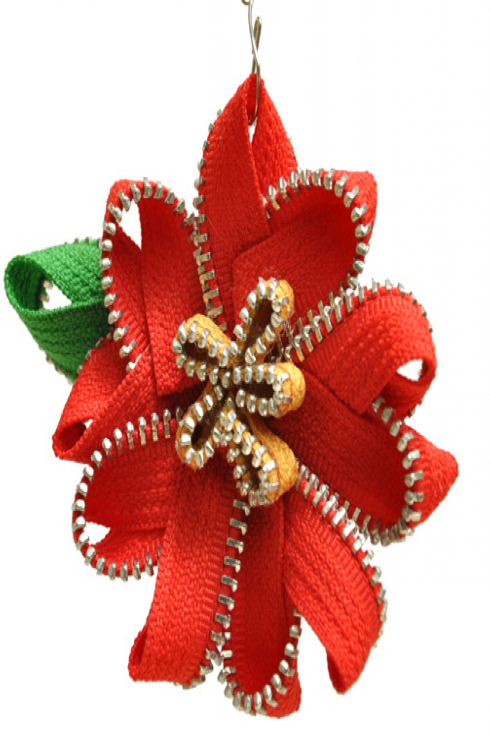 Zipper Christmas Ornament & Jewelry Sewing Pattern - Colonial