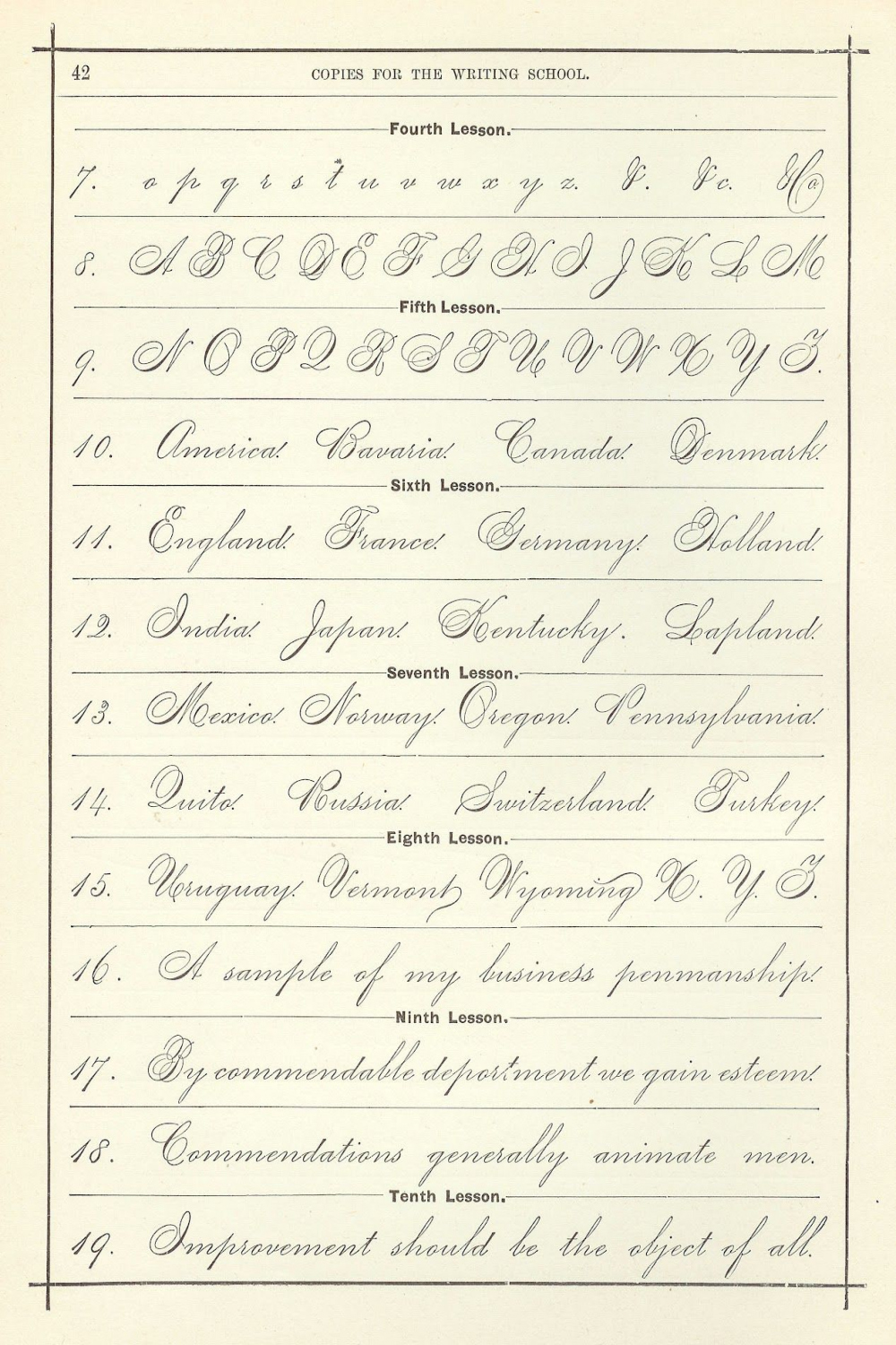 Antique Images: Digital Background: Vintage Handwriting Clip Art