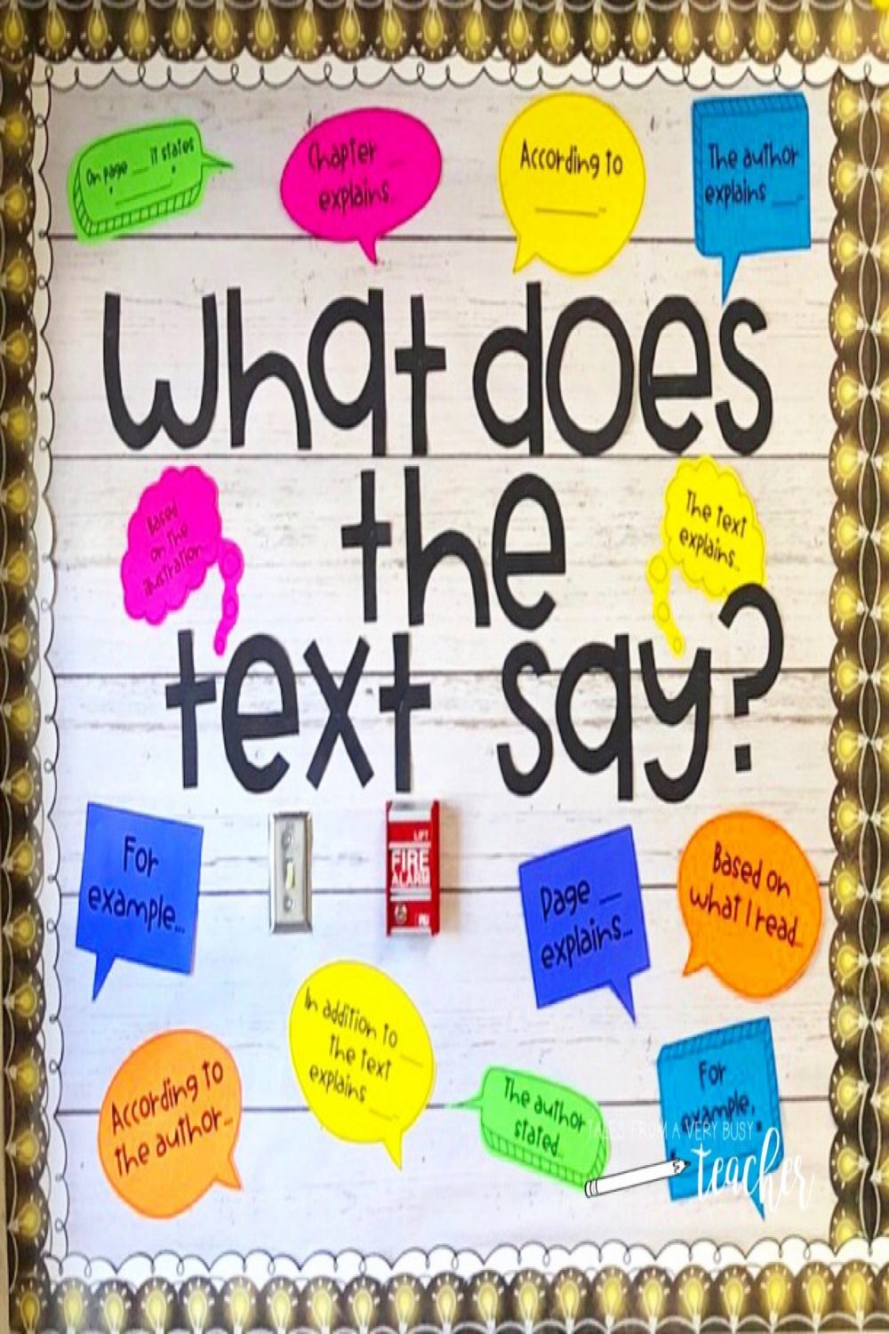 Bulletin Board Ideas for the Elementary Classroom