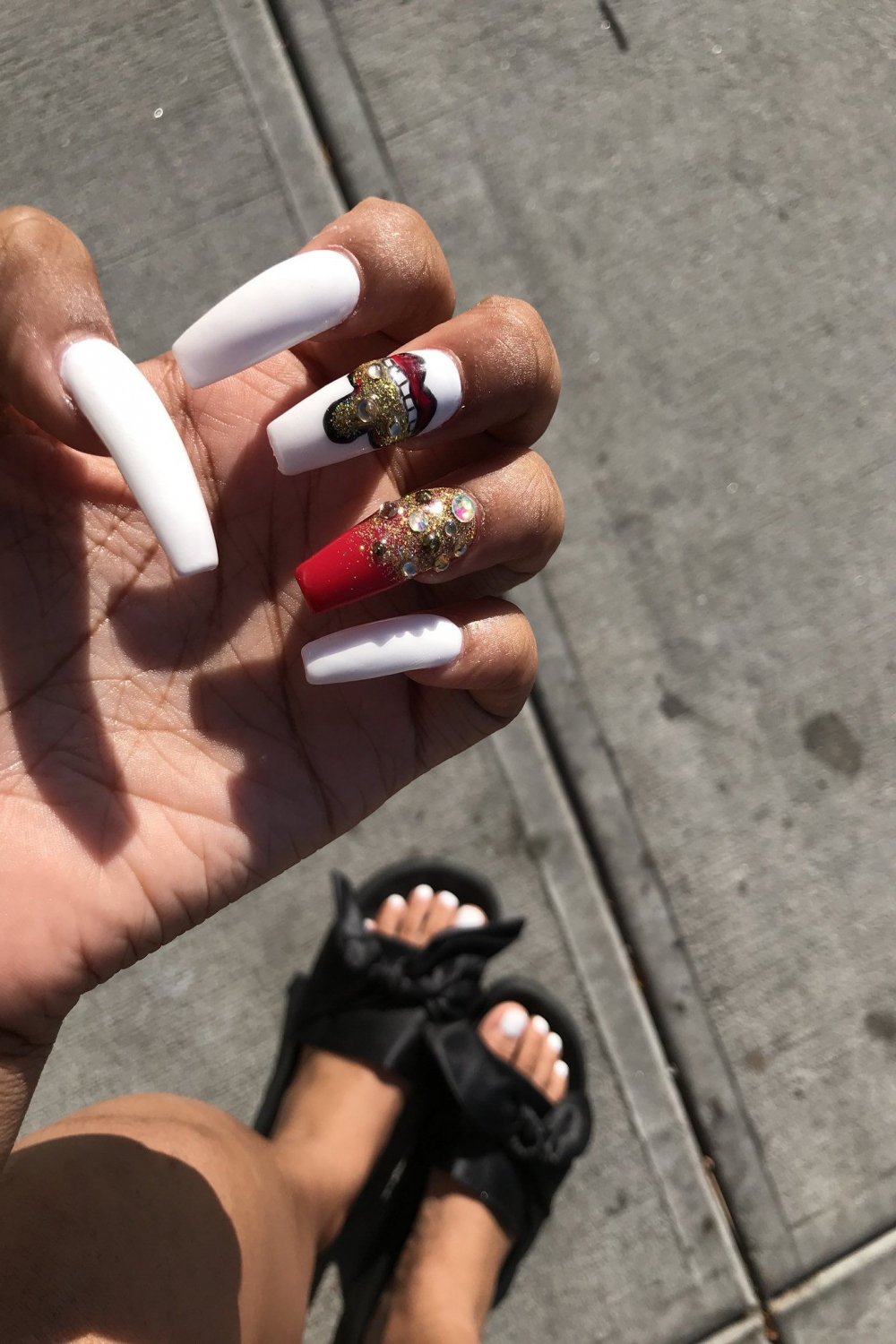 Check out @imanityee ❤️  Birthday nails, Nails, Cool nail designs