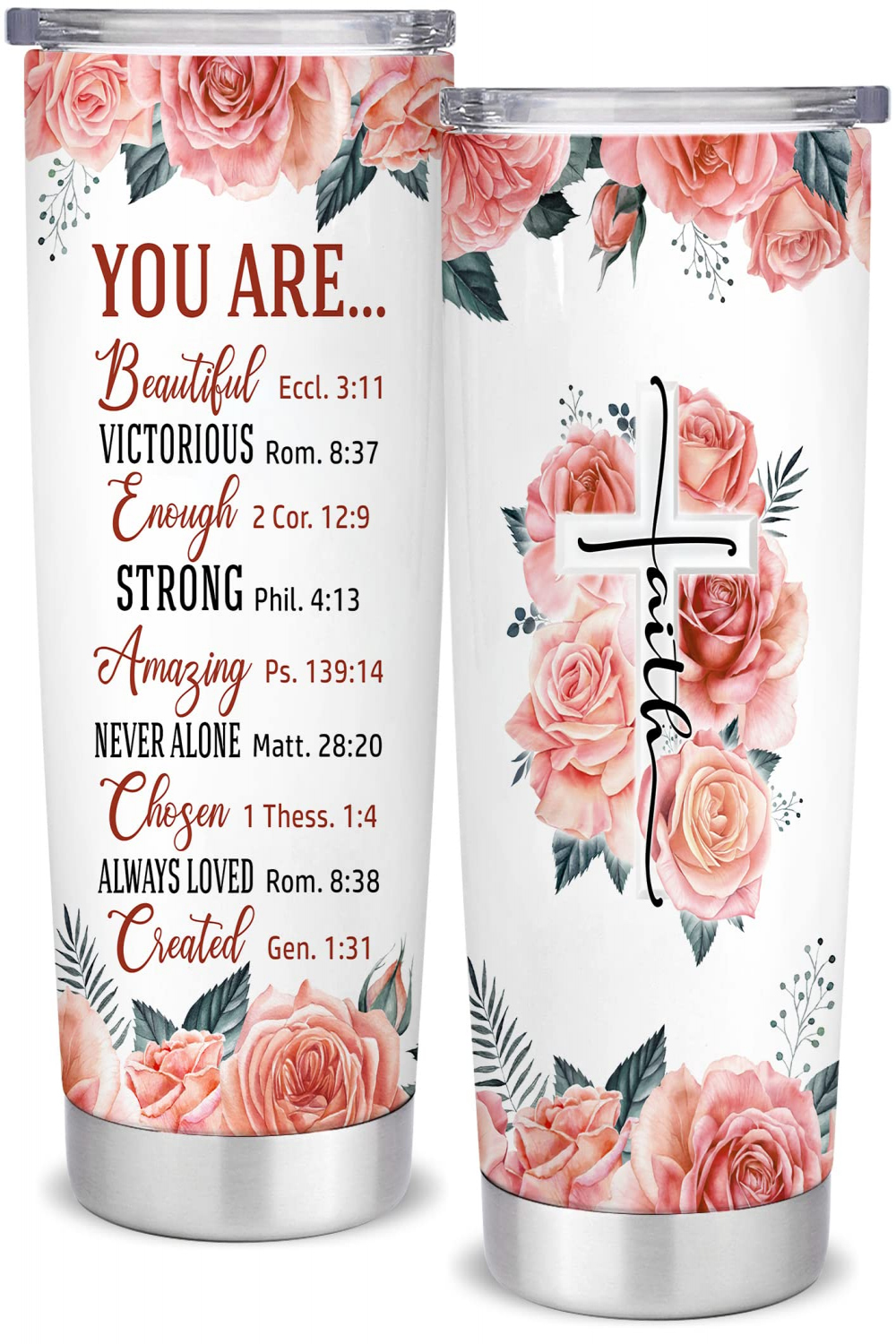 Christian Gifts for Women Men, Inspirational Gifts with Bible Verse,  Christmas Gifts, Birthday Gifts, Religious Gifts, Friends,  oz Faith Mug