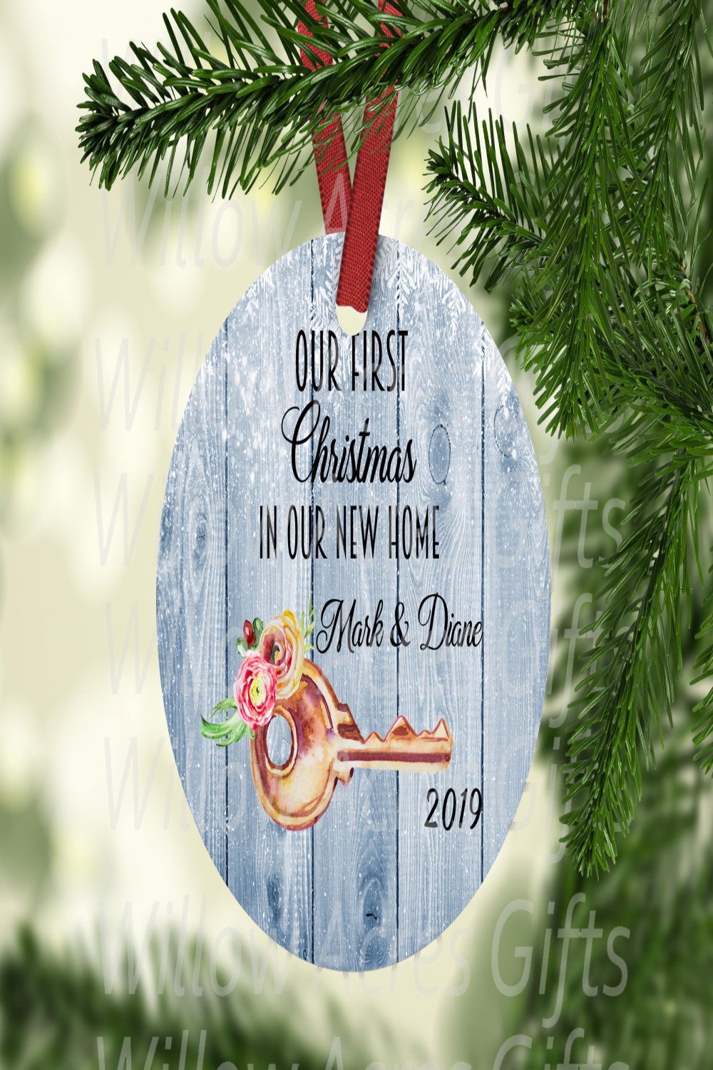 Christmas Ornament SUBLIMATION Design New Home Ornament - Etsy