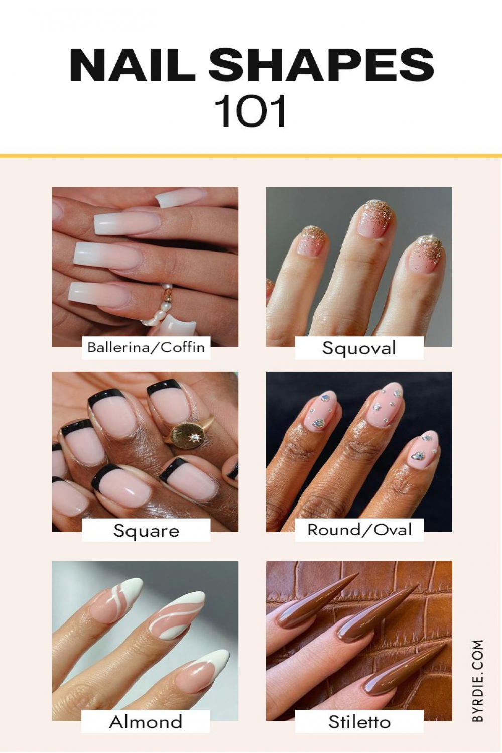 Different Nail Shapes, Explained: Which Is Best For You?