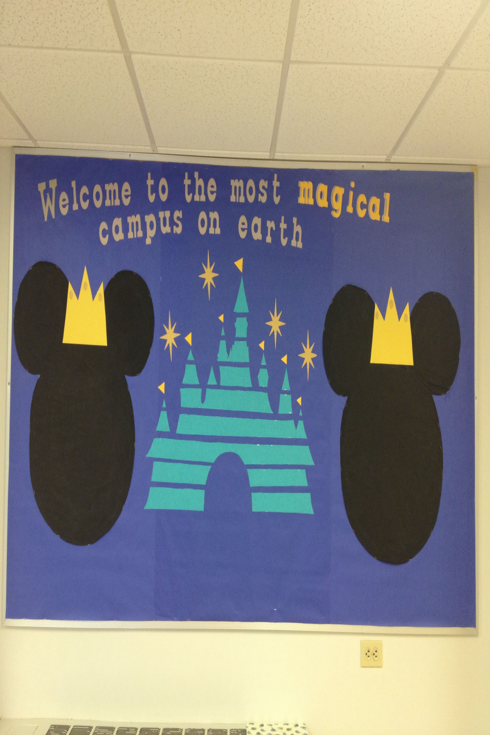 Disney Welcome RA Bulletin Board #ResidentAssistant #RA #Ideas