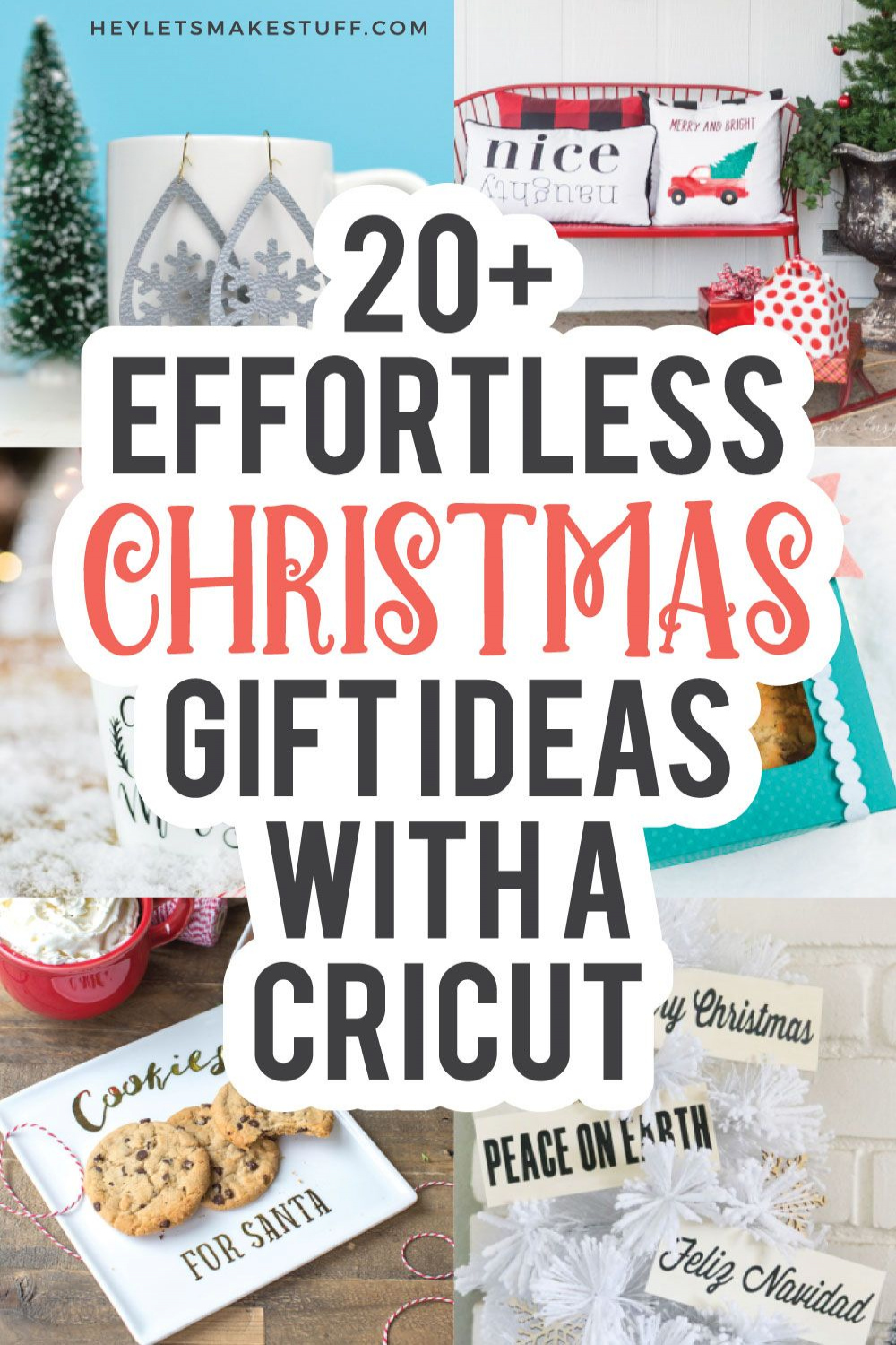 Easy Cricut Christmas Gift Ideas  Cricut projects christmas