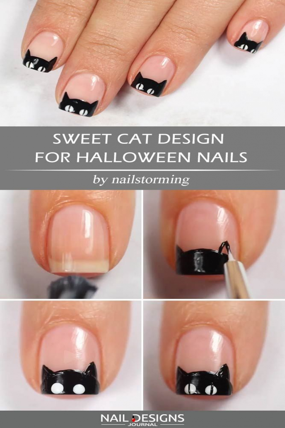 Easy Halloween Nails Designs You Can Copy  Easy halloween