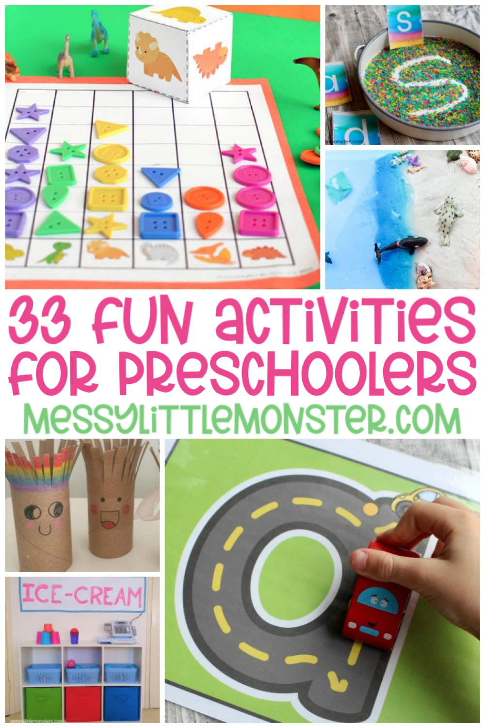 Fun Activities for Preschoolers - Messy Little Monster