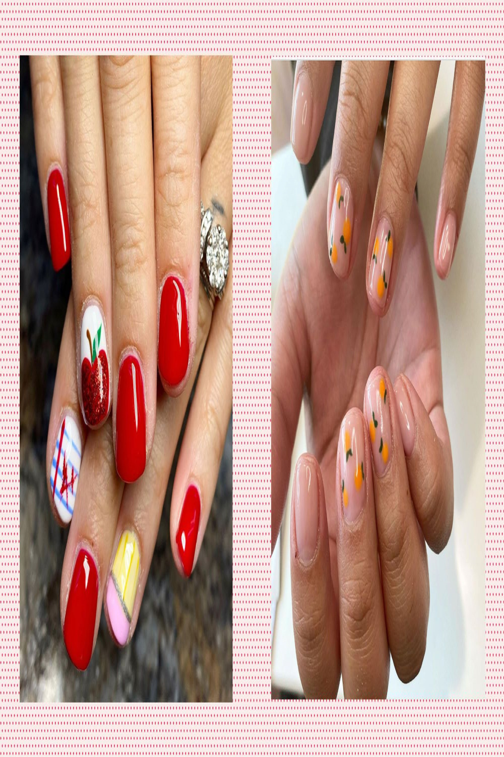 Fun Back-to-School Nails for 21- Nail Art Ideas for Teachers