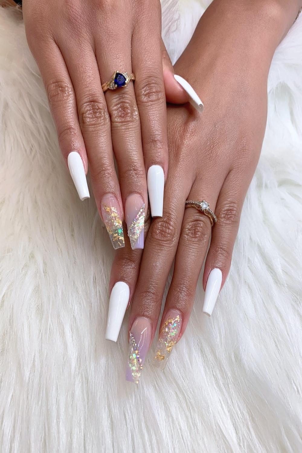 Glitter Nail Designs To Copy For An Eye-Catching Mani