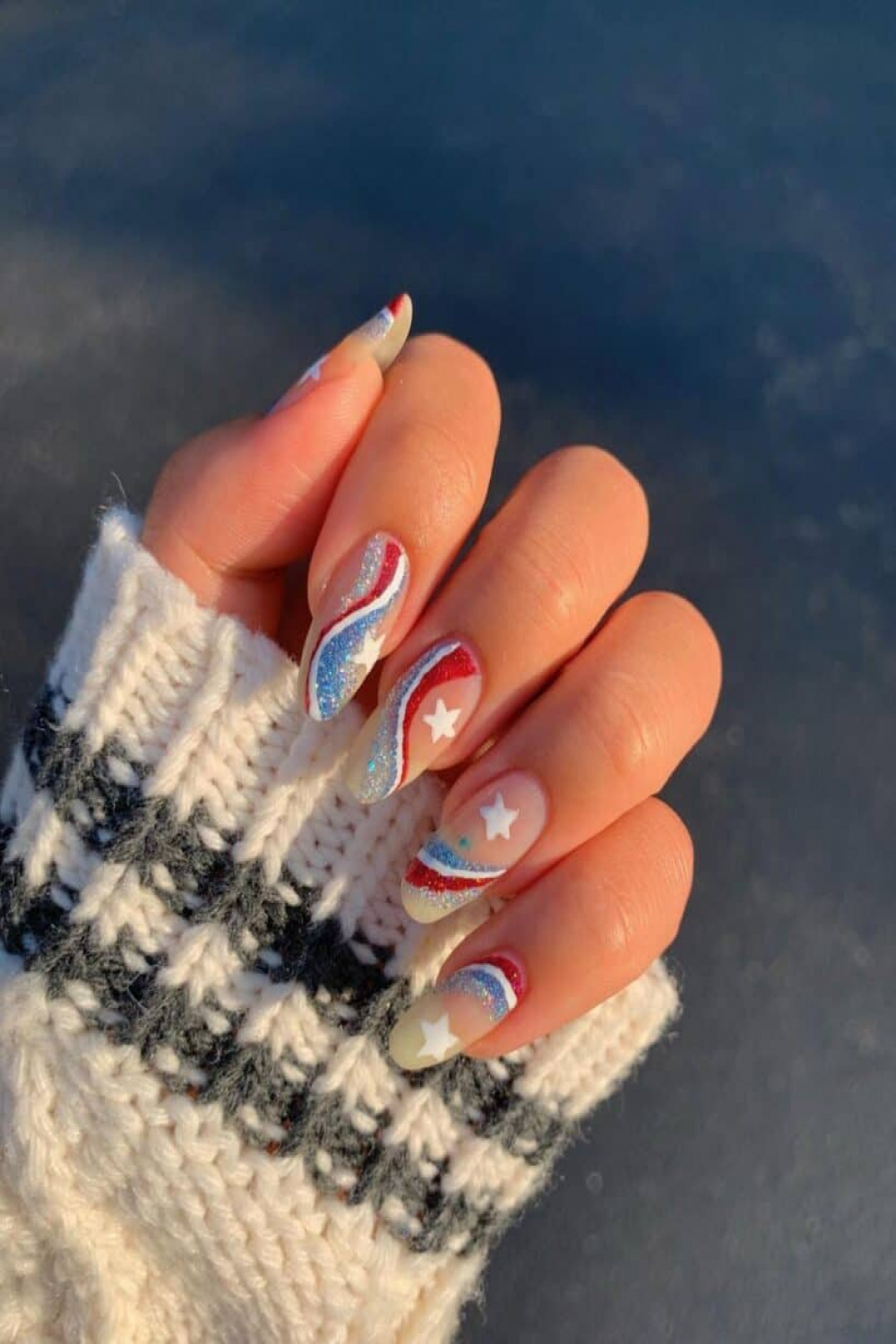 Gorgeous and Classy th Of July Nails We Can