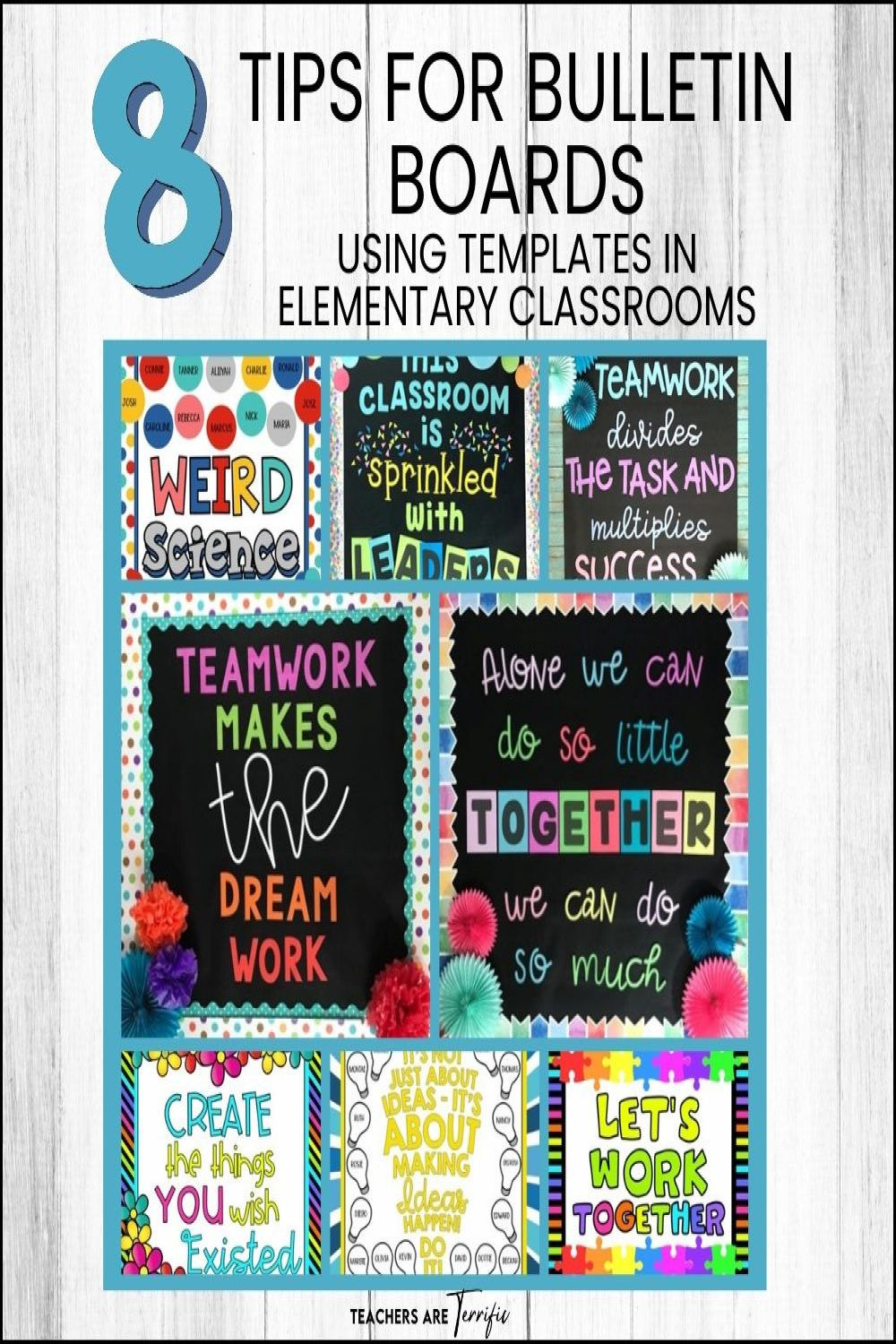 Great Tips for Bulletin Boards - Teachers are Terrific