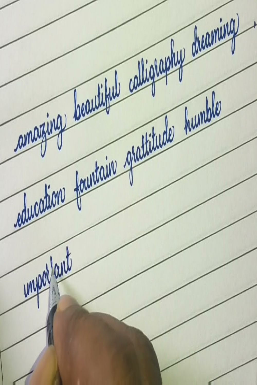 handwriting for beginners and middle school students  how to write  beautiful handwriting