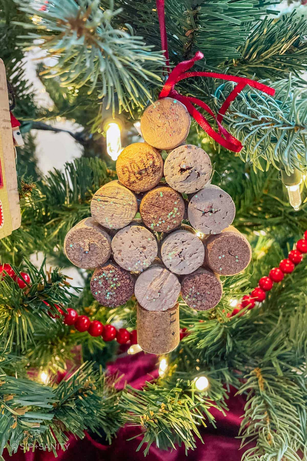 How to Throw a Holiday Party with Wine Cork Crafts • Sip + Sanity