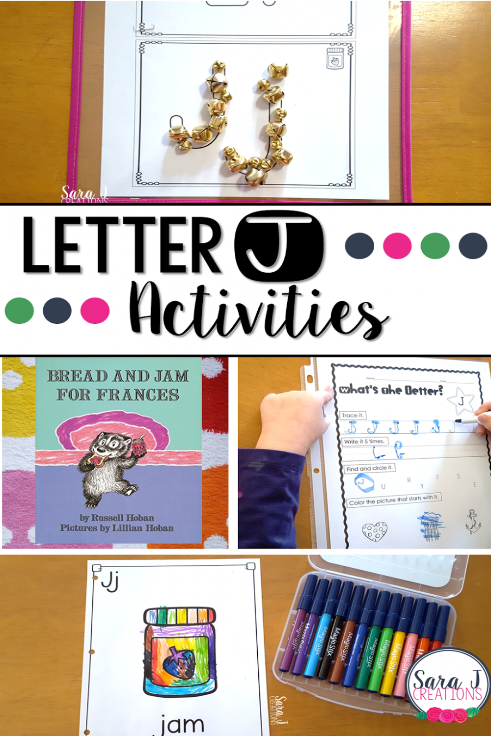 Letter J Activities  Sara J Creations