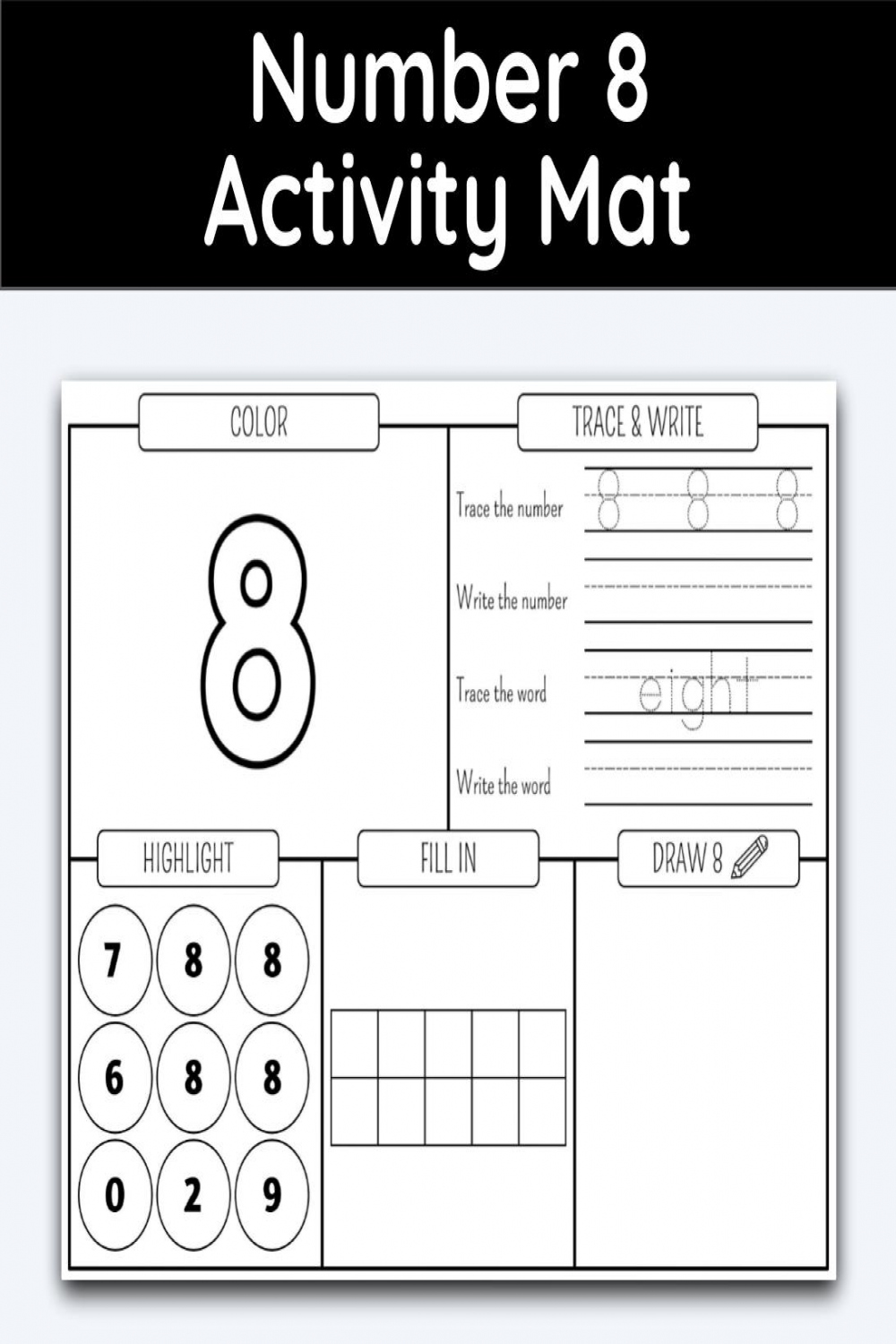 Number  Activity Mat