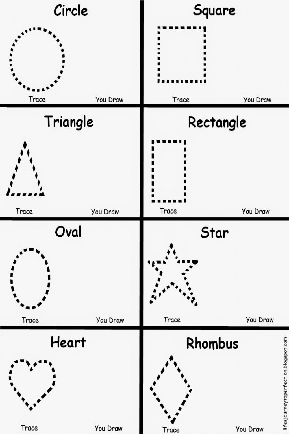 Preschool Shapes Worksheet  Free preschool worksheets, Shape