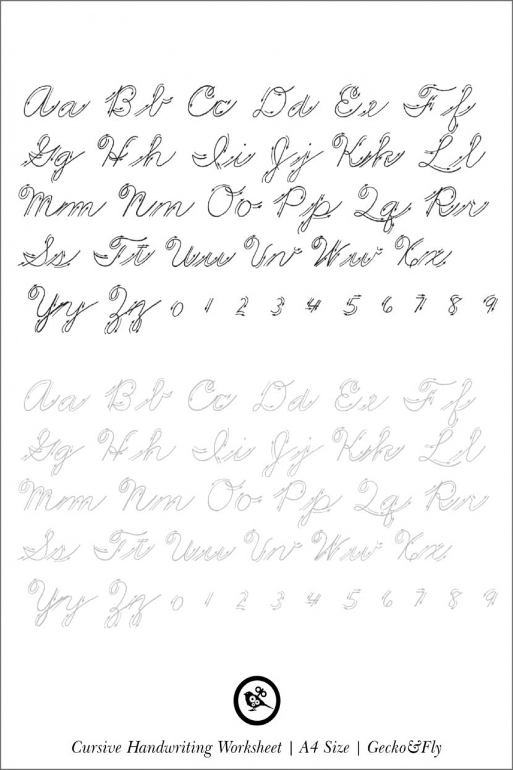 Printable Cursive Handwriting Worksheets For Beautiful