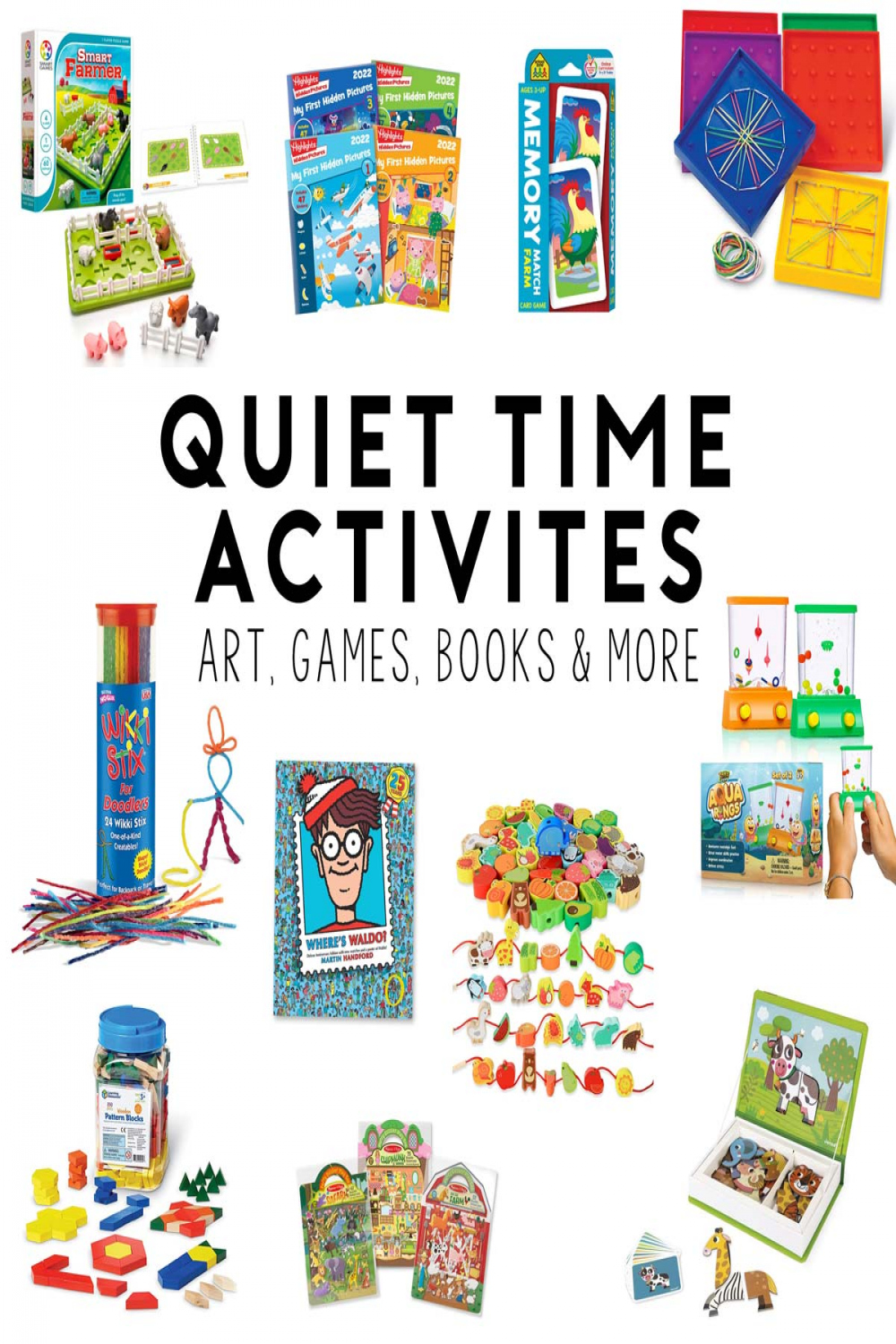 + Quiet Time Activities and Supplies - Busy Toddler