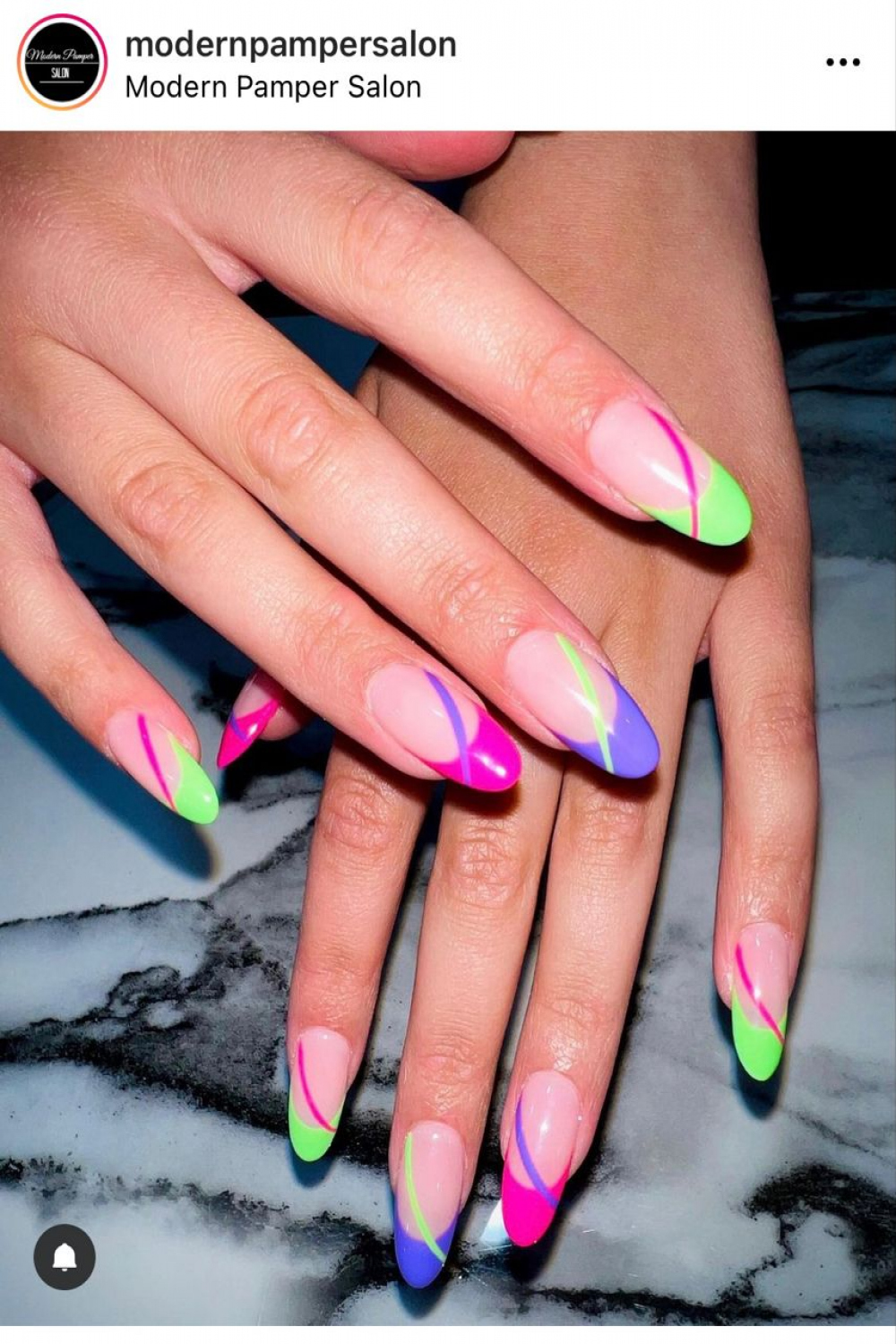 💜💚💖  Retro nails, Trendy nails, s nails