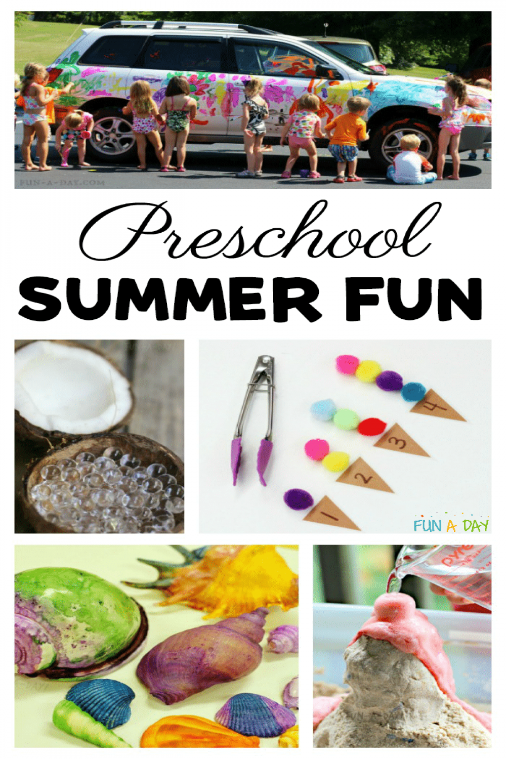 Super Fun Summer Activities for Preschoolers - Fun-A-Day!