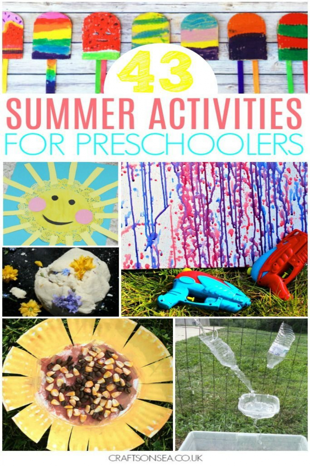 + Super Fun Summer Activities for Preschoolers  Summer