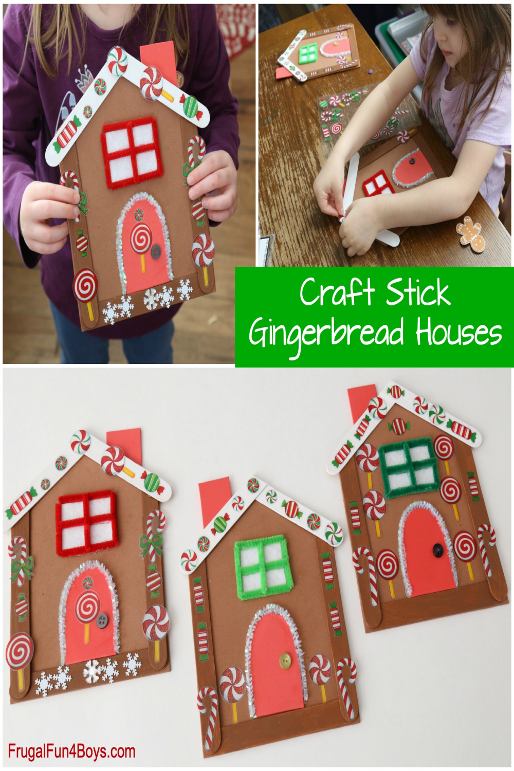 This Gingerbread House is the Most Adorable Christmas Craft for