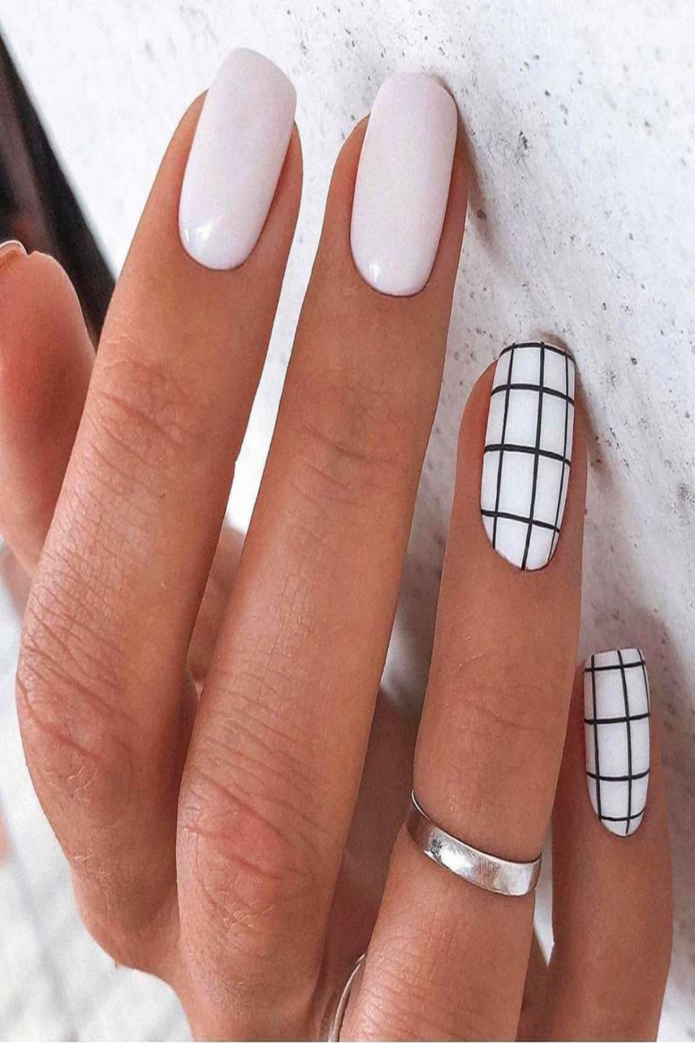 Top + Easy Nail Designs For Short Nails  Simple nails, Nail art