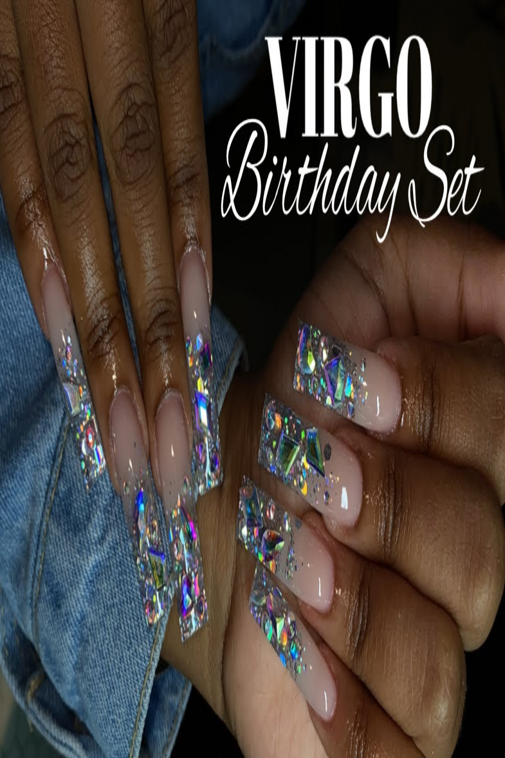 VIRGO BIRTHDAY NAILS