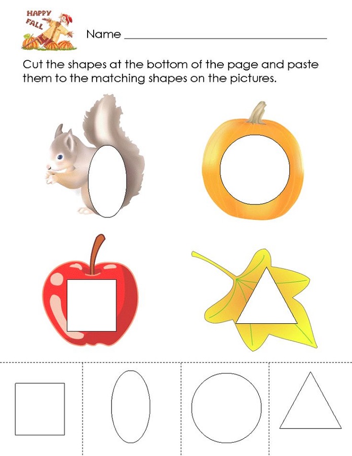 80 Printable Shapes And Colors Worksheets 40