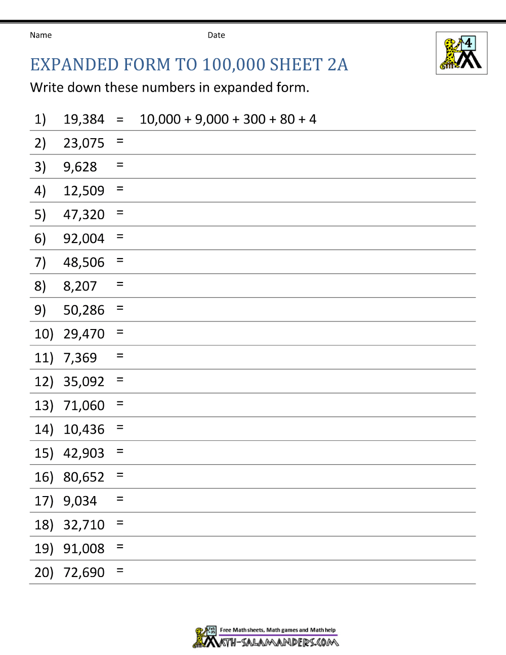 85 4Th Grade Activities Worksheets 77