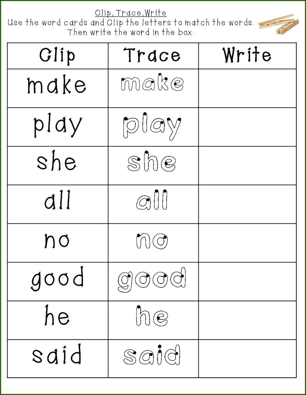 85 Sight Word Can Worksheet 5