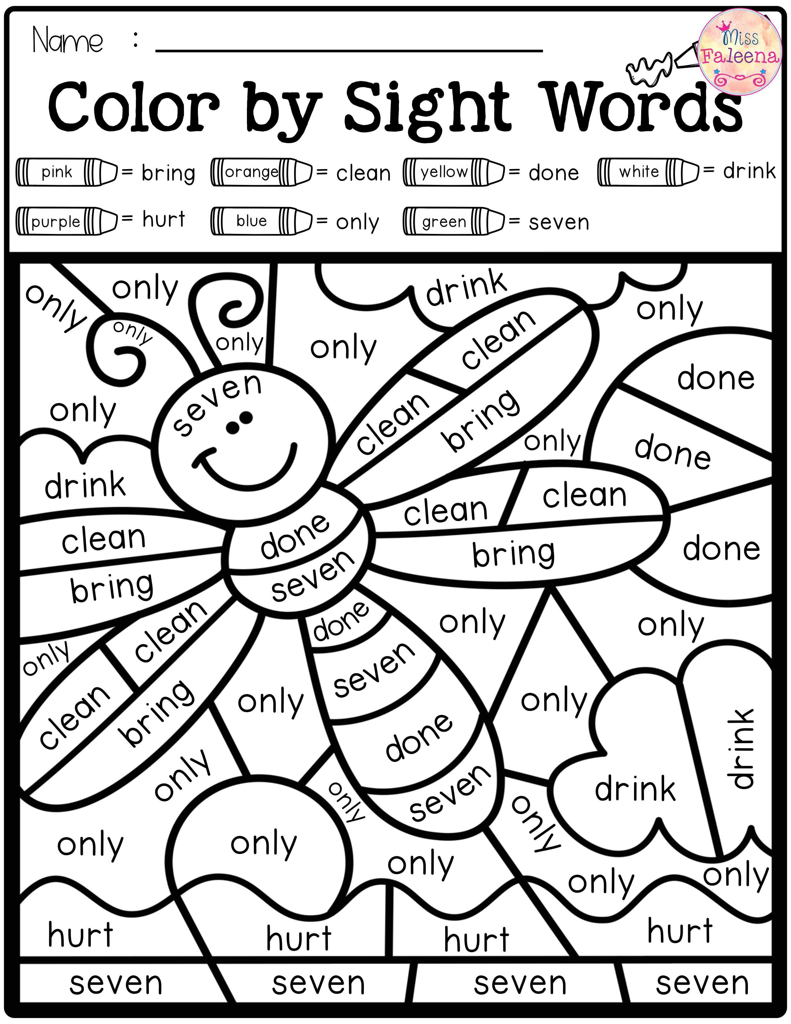 85 Sight Word Can Worksheet 6