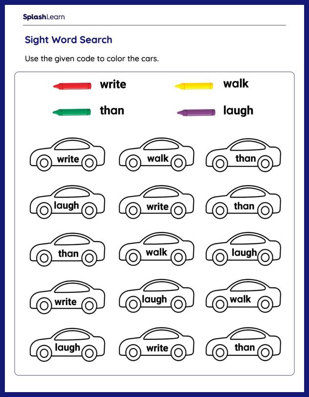 85 Sight Word Can Worksheet 82