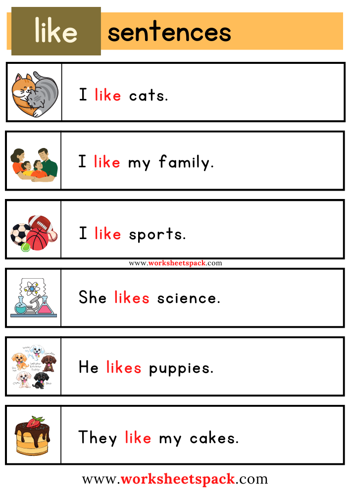 85 Sight Word Sentences Worksheets 25